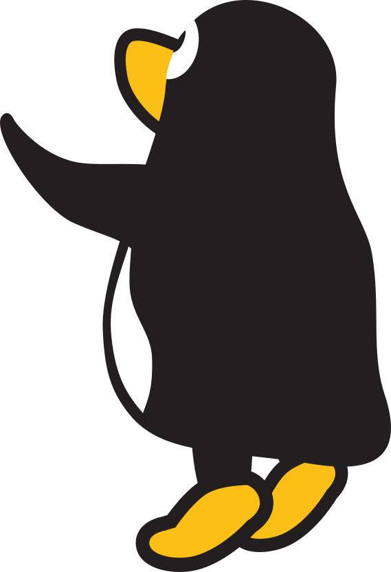 Kallistav Tux (569x833), Png Download