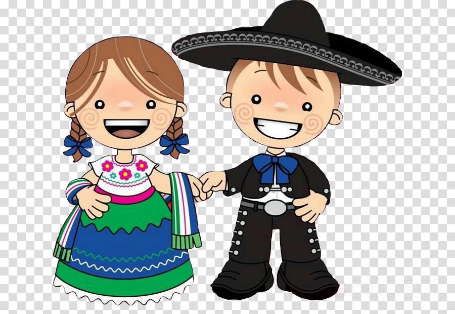 Niños Viva Mexico Clipart Mexico Mexican Cuisine Clip (900x620), Png Download