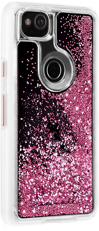 Waterfall Rose Gold Case For Google Pixel 2, Made By (1200x800), Png Download