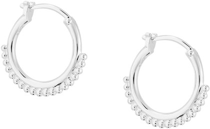 Detail Hoop Earrings Image (939x1024), Png Download