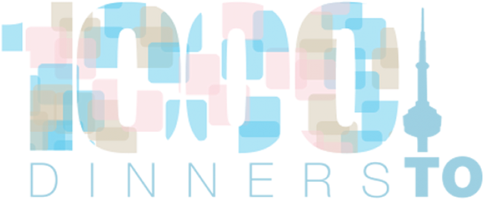 1000 Dinners To Logo (780x400), Png Download