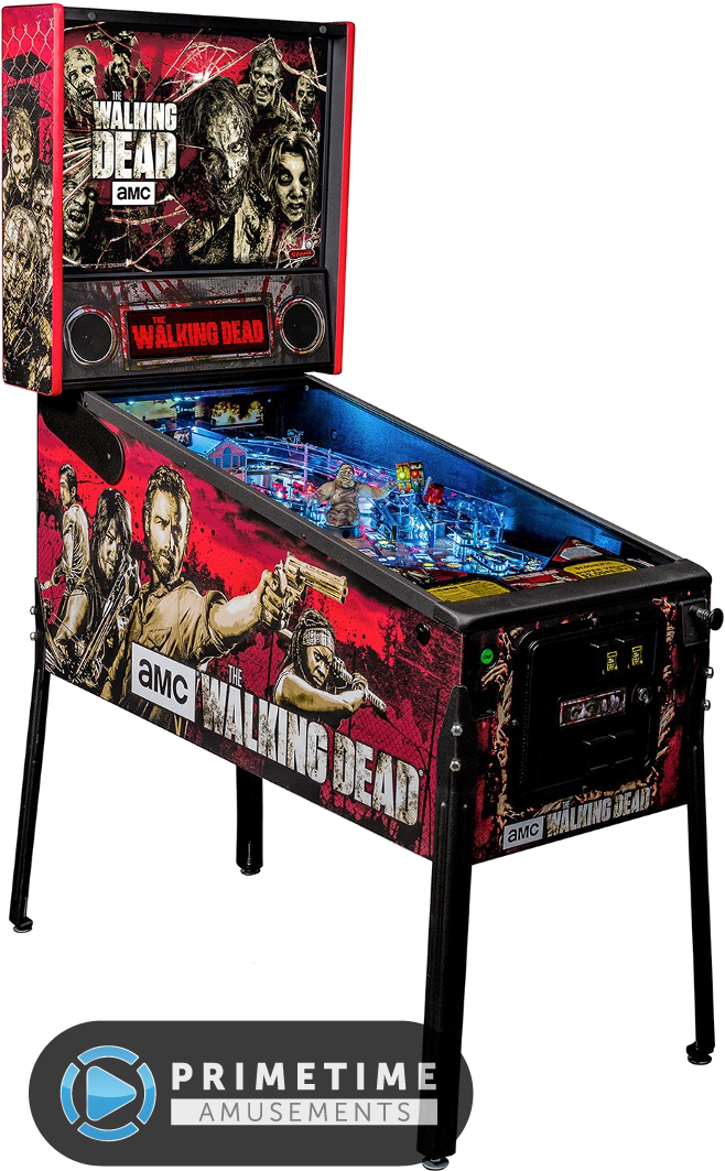 The Walking Dead Pinball By Stern Pinball, Pro Model (750x1200), Png Download