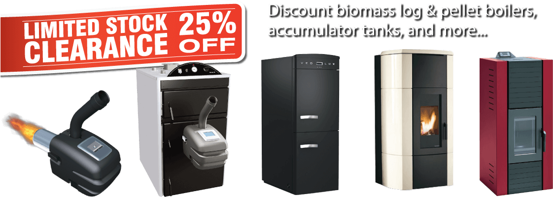 Biomass Stock Clearance 25 Percent Discount Log And (1141x440), Png Download