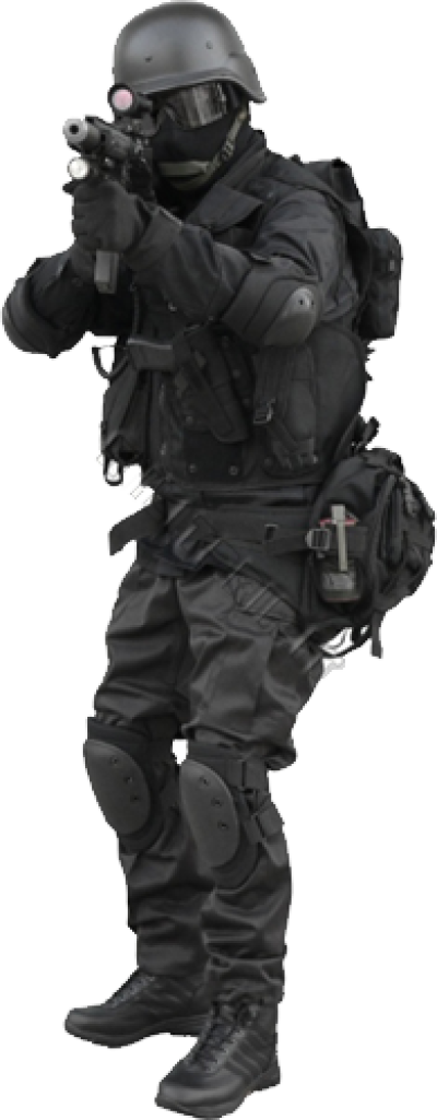 Swat Png, Download Png Image With Transparent Background, (400x1025), Png Download