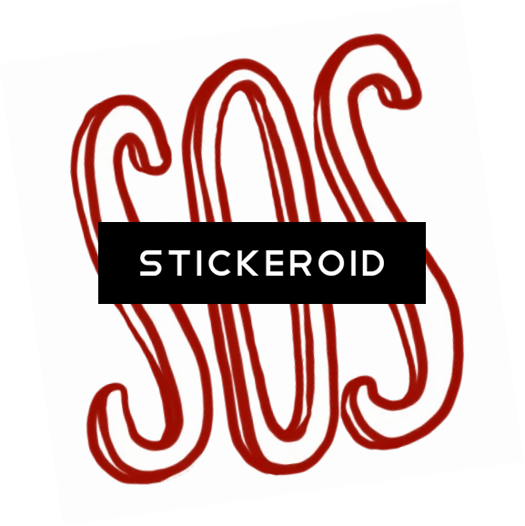 Sos (577x578), Png Download