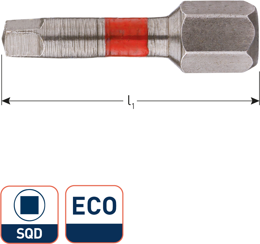 Eco Bit Sqd 25mm (1560x1300), Png Download