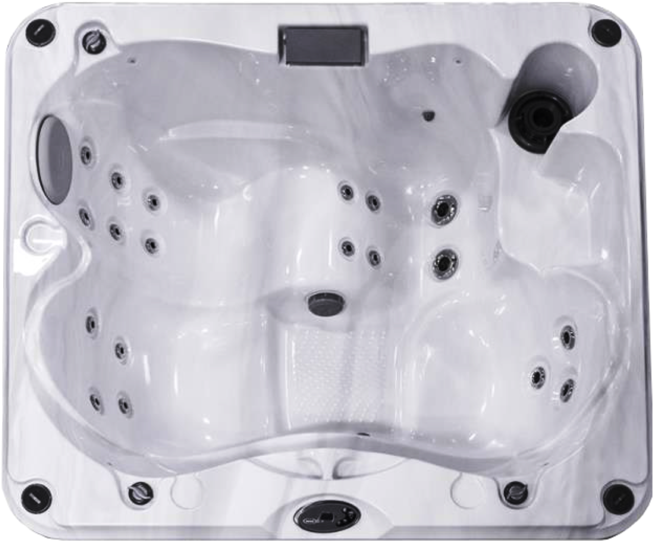 J 215 Hot Tub Spa Seats (1750x1163), Png Download