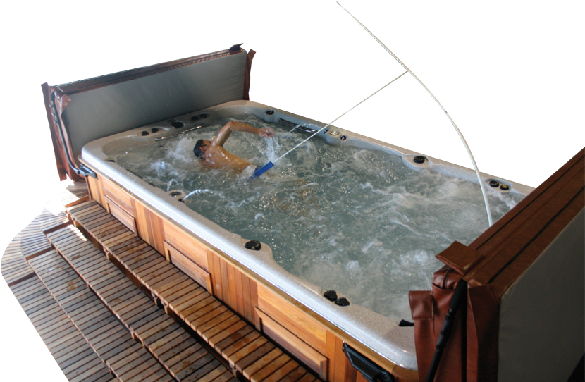 Arctic Ocean Swimming Hot Tub (829x553), Png Download