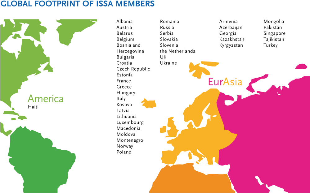 Issa Global Footprint (1750x976), Png Download