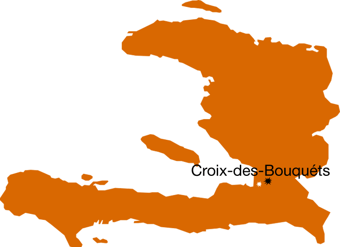 Haiti-map (689x500), Png Download
