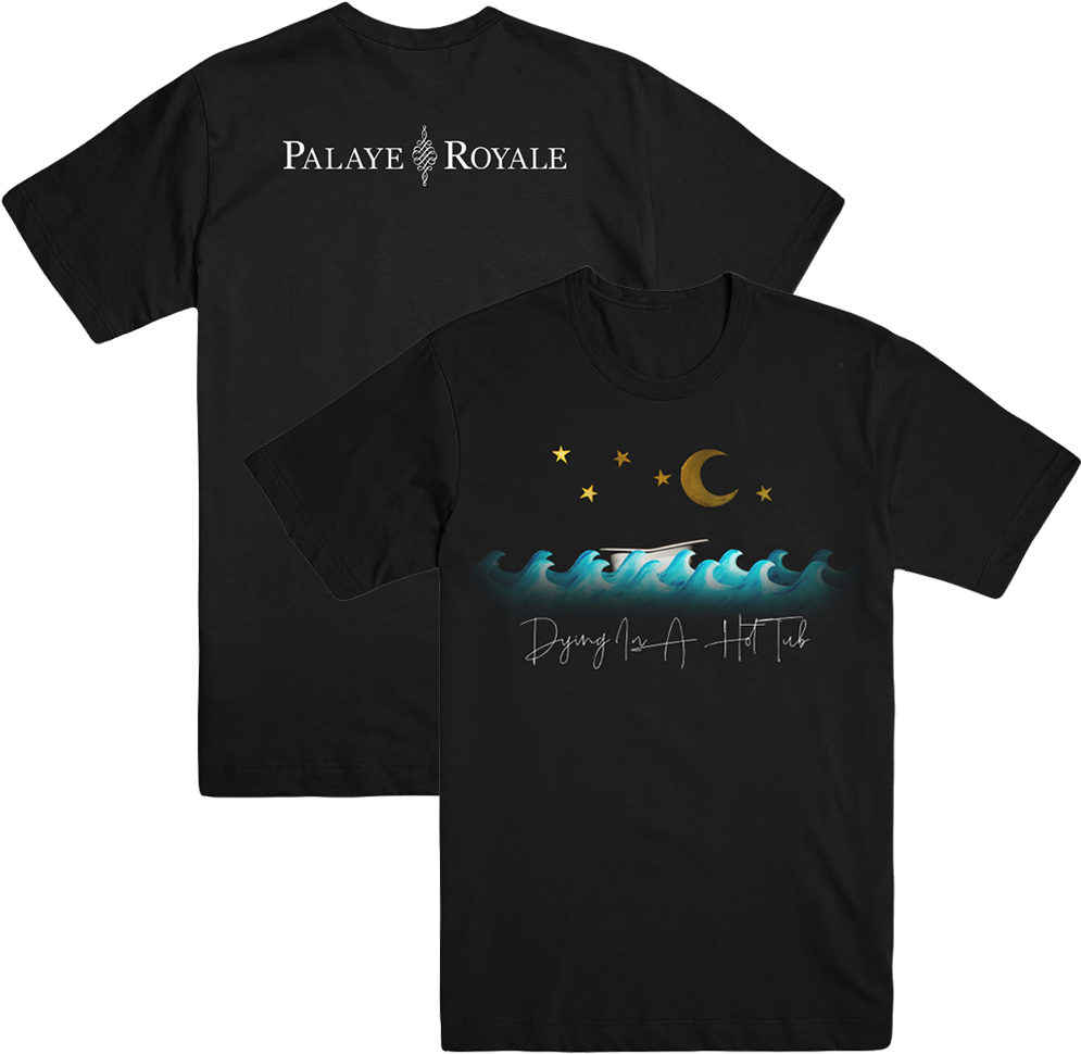 Dying In A Hot Tub Tee (1000x1000), Png Download