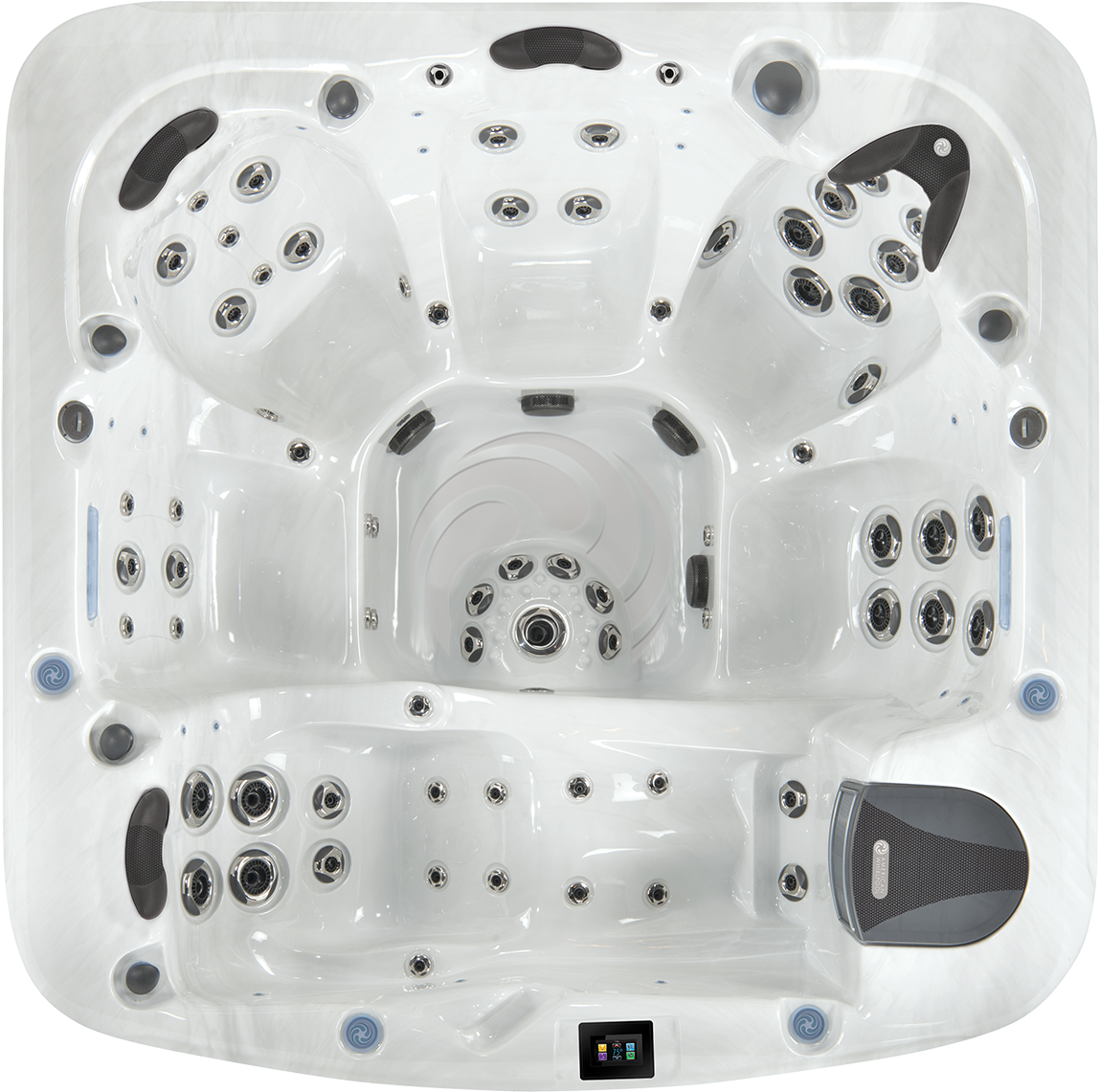 American Whirlpool Hot Tubs (1218x1192), Png Download