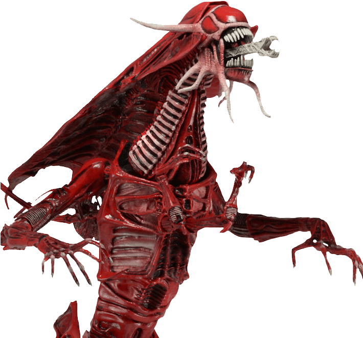 Red Alien Queen Deluxe Action Figure (709x709), Png Download