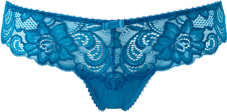 Gypsy Thong Blue (800x1000), Png Download