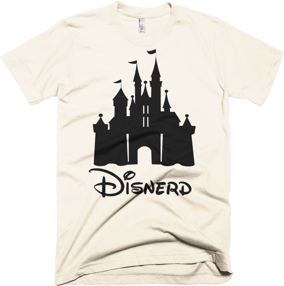 Mens "disnerd" T-shirt (1000x1000), Png Download