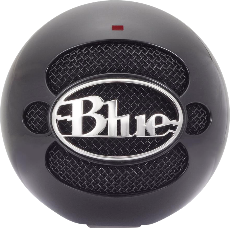 Blue Microphones Snowball Gloss Black (800x795), Png Download