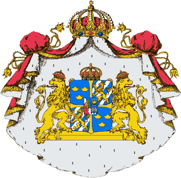 Sweden Greater Coa1908-modern (630x599), Png Download