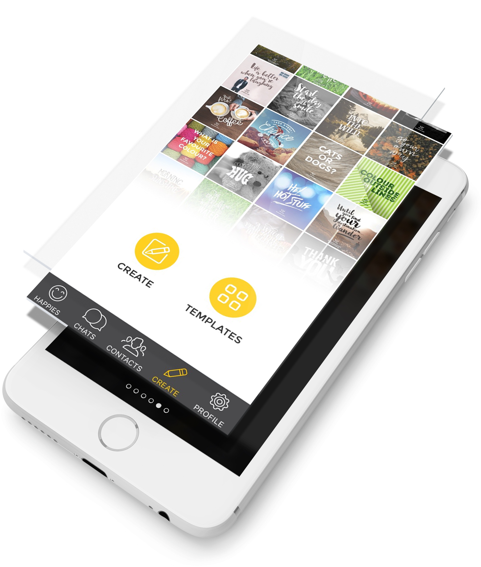 Power To Share Happy Thoughts And Reach Out To Anyone, (1653x1951), Png Download