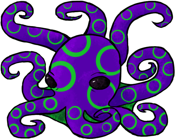 Photo Octopus-1 (640x480), Png Download