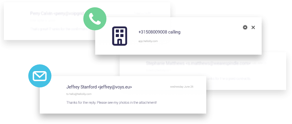 Email And Telephony Integration (1024x451), Png Download