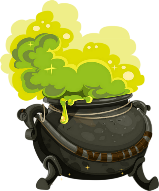 Cauldron Png (560x670), Png Download