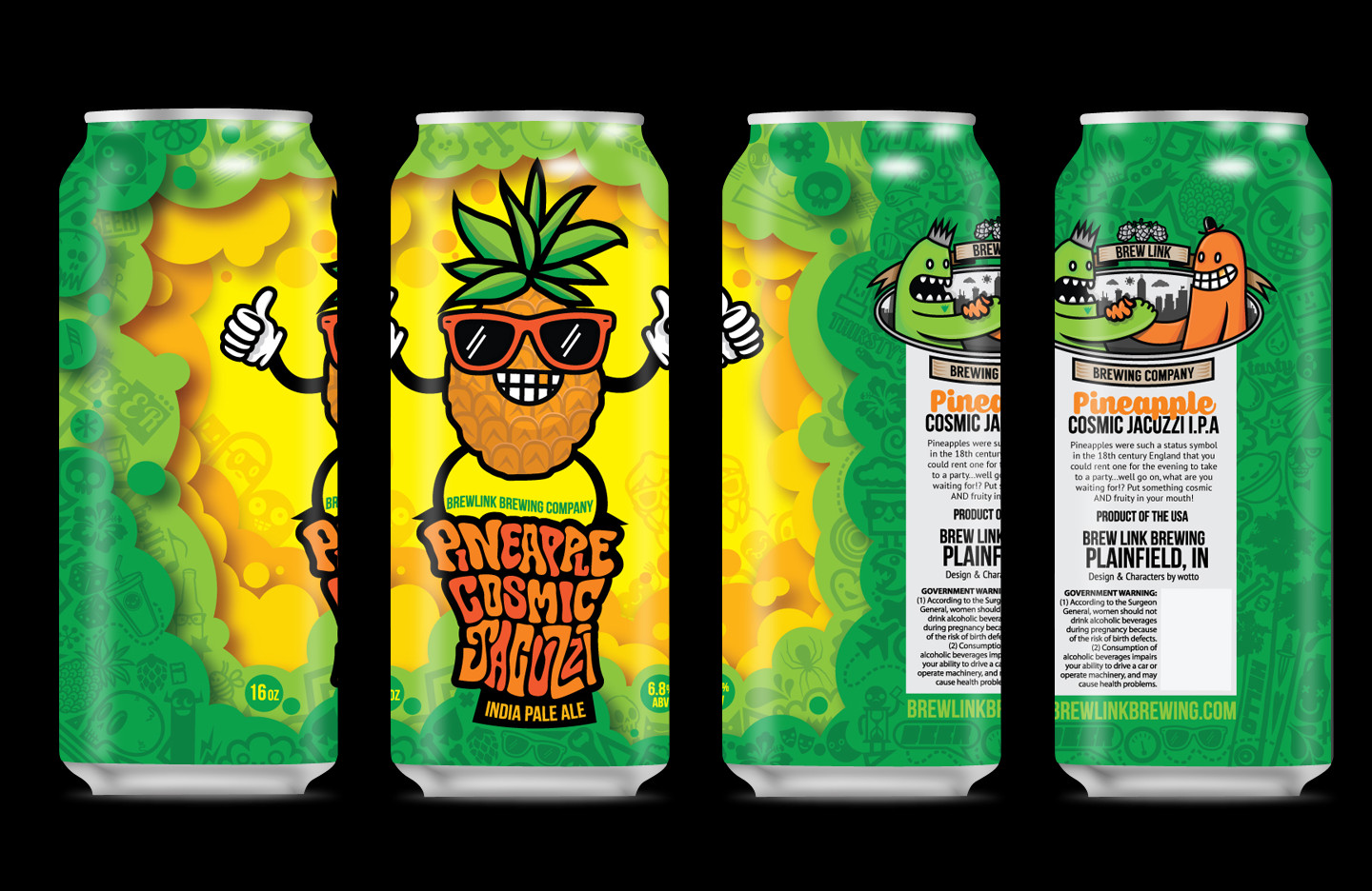 Cosmic Jacuzzi Ipa W/pineapple (1440x936), Png Download