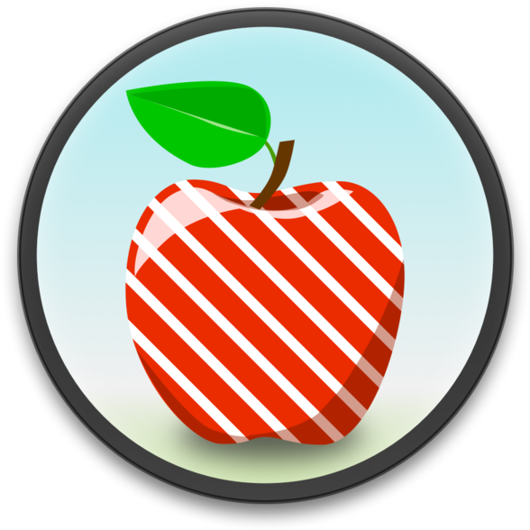 Red Stripe On The Mac App Store (630x630), Png Download