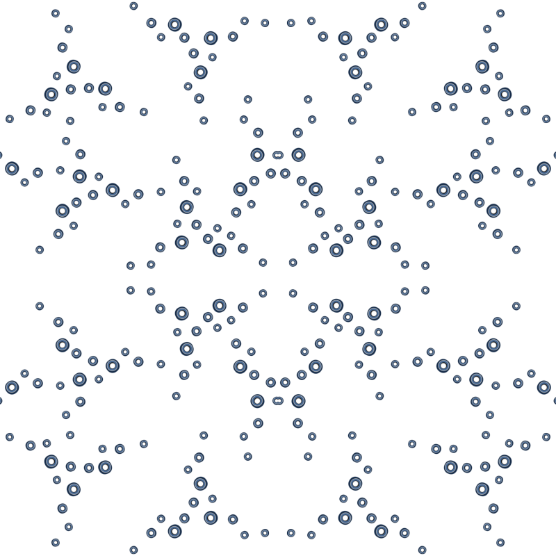 French Blue Dots On White Abstract Wallpaper (800x800), Png Download