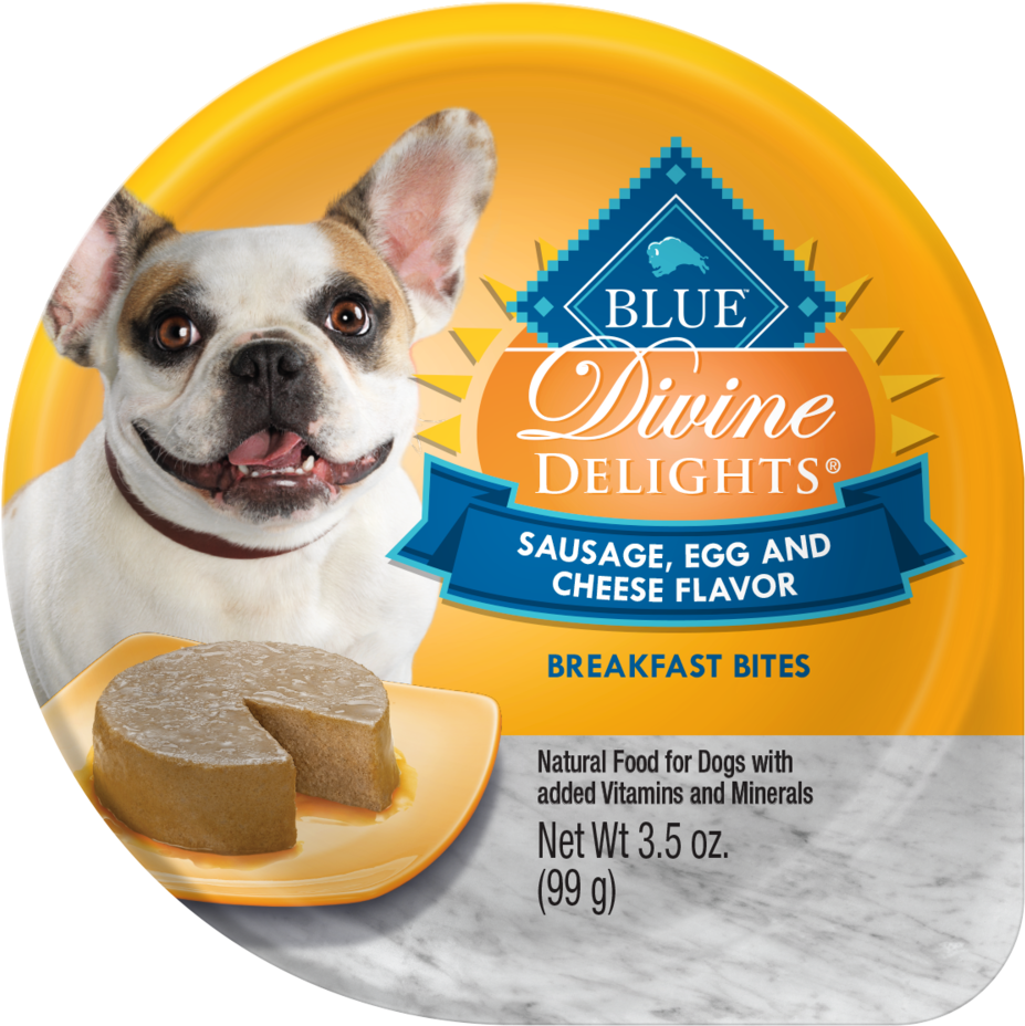 Blue Buffalo Divine Delights Small Breed Sausage, Egg (1000x1000), Png Download