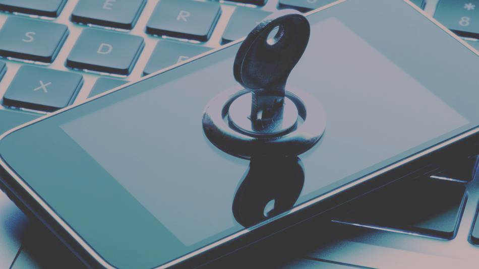 Iphone 5s Front Locked (950x534), Png Download