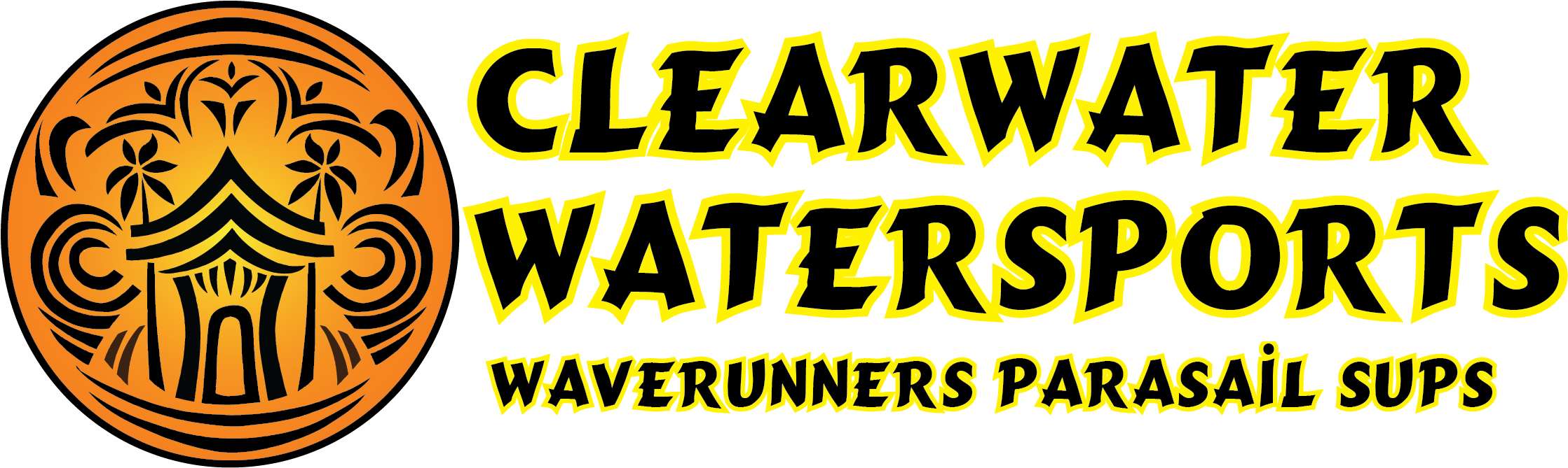 Clearwater Jetski (2274x701), Png Download