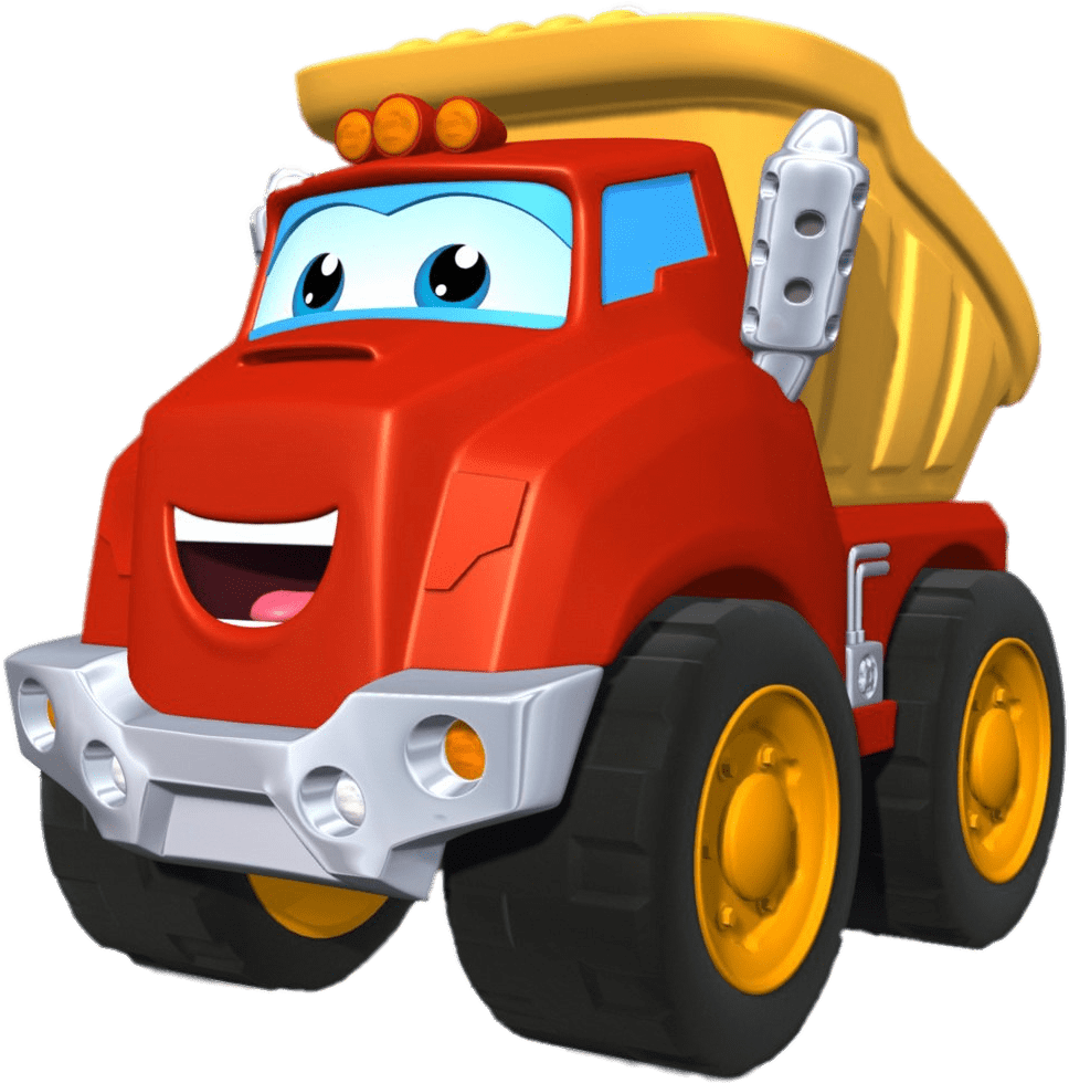 Chuck The Dump Truck (1017x1026), Png Download