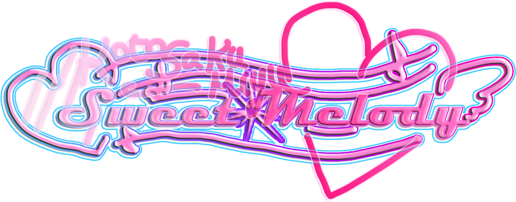 Sweet Melody Logo Attempt Cuz Why Not (1920x882), Png Download