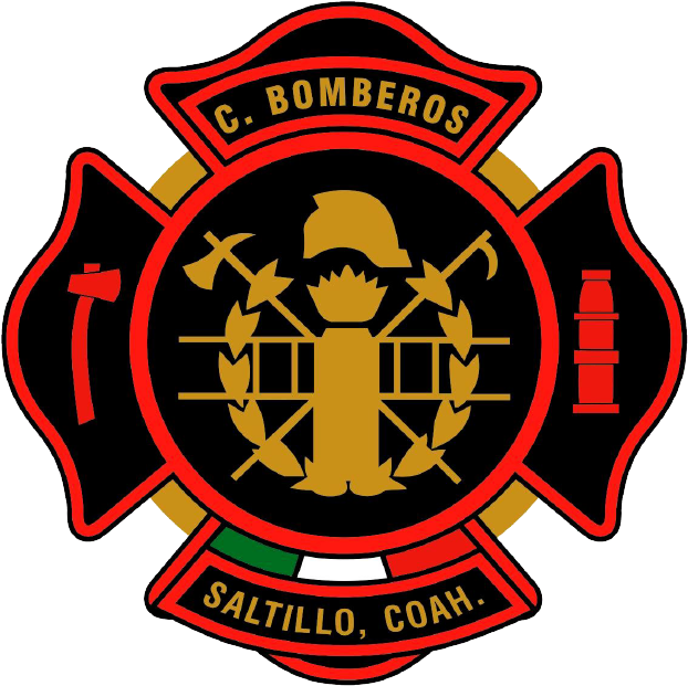 Cuerpo De Bomberos Saltillo (641x640), Png Download