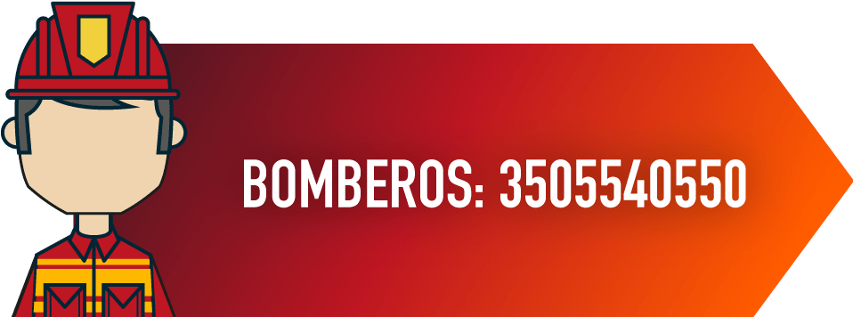 Números De Emergencia Bomberos (981x374), Png Download