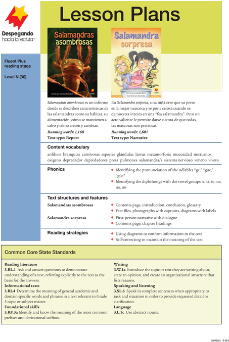 Fluent Plus Lesson Plan Set [spanish] (470x700), Png Download