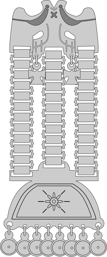 File - Trapelacucha Drawing - Svg (426x1024), Png Download