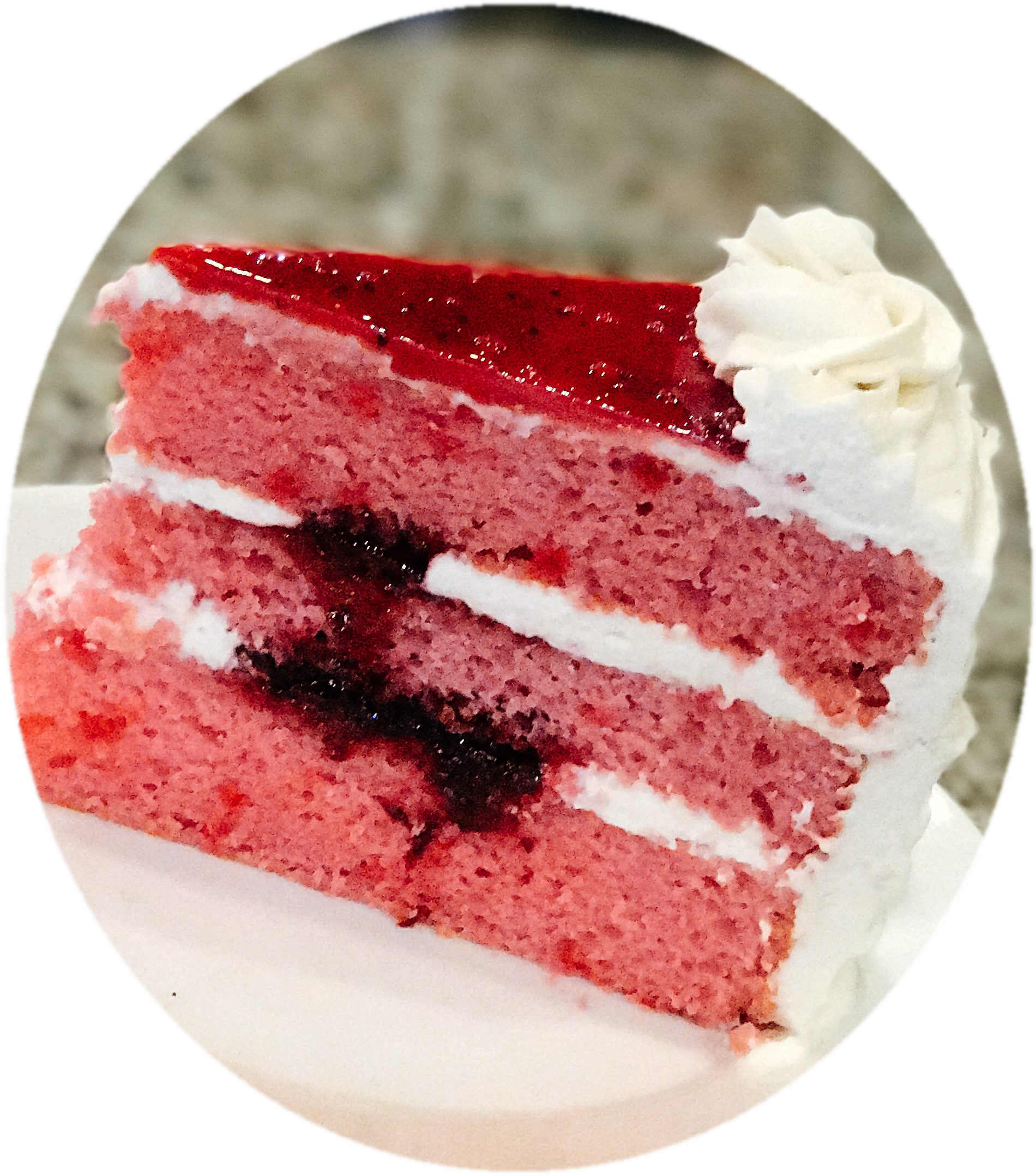 Strawberry Cake By The Boss Lady Its Amazing 😉 Come (3024x4032), Png Download