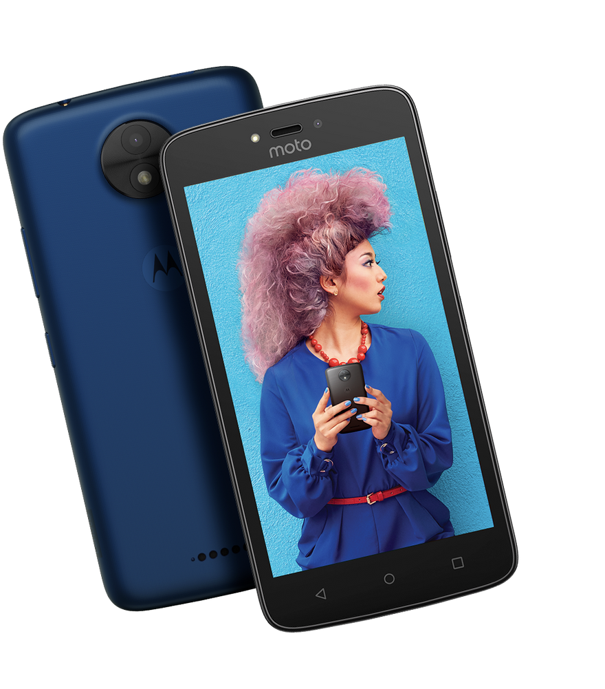01 Home Banner Motorola Moto C Azul (1000x1000), Png Download