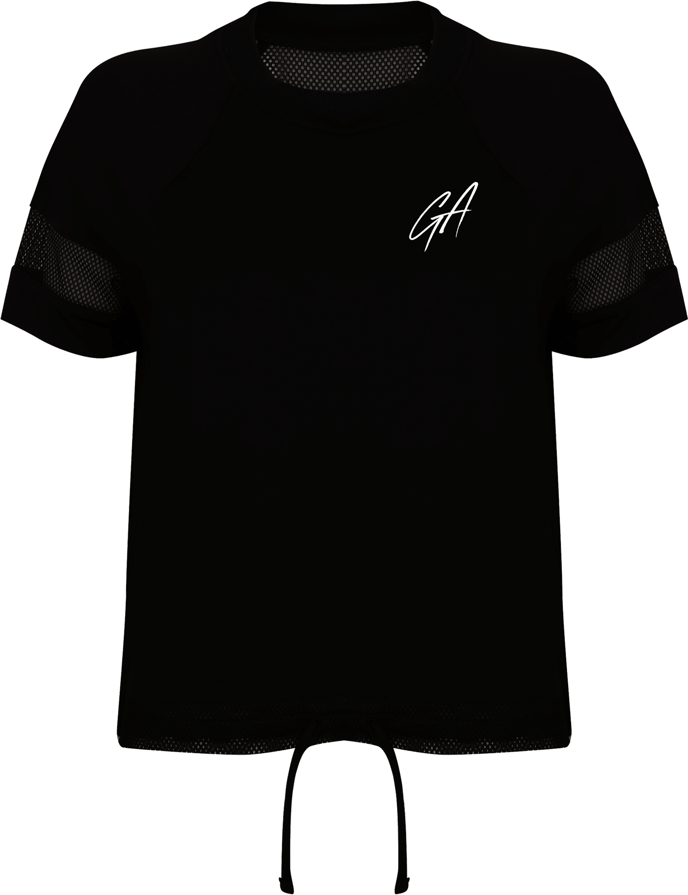 Home / Gemma Atkinson / Black Ga Mesh T-shirt (2000x2000), Png Download