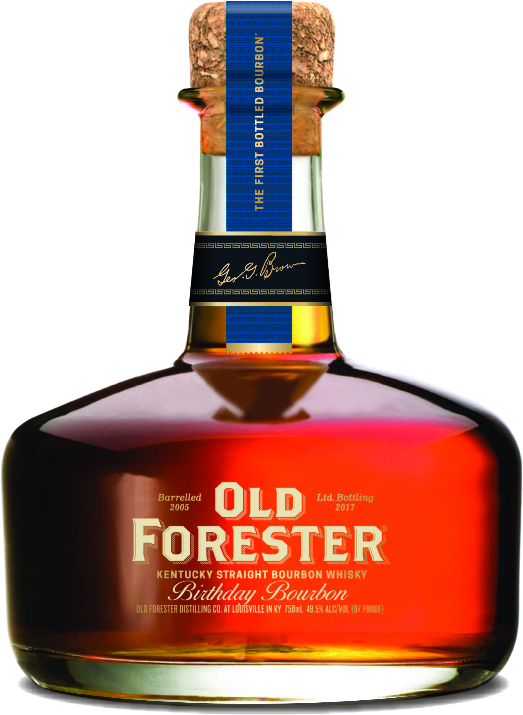 2017 Old Forester Birthday Bourbon (1784x2437), Png Download