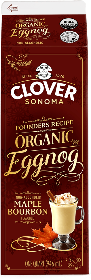 Organic Maple Bourbon Eggnog (700x976), Png Download