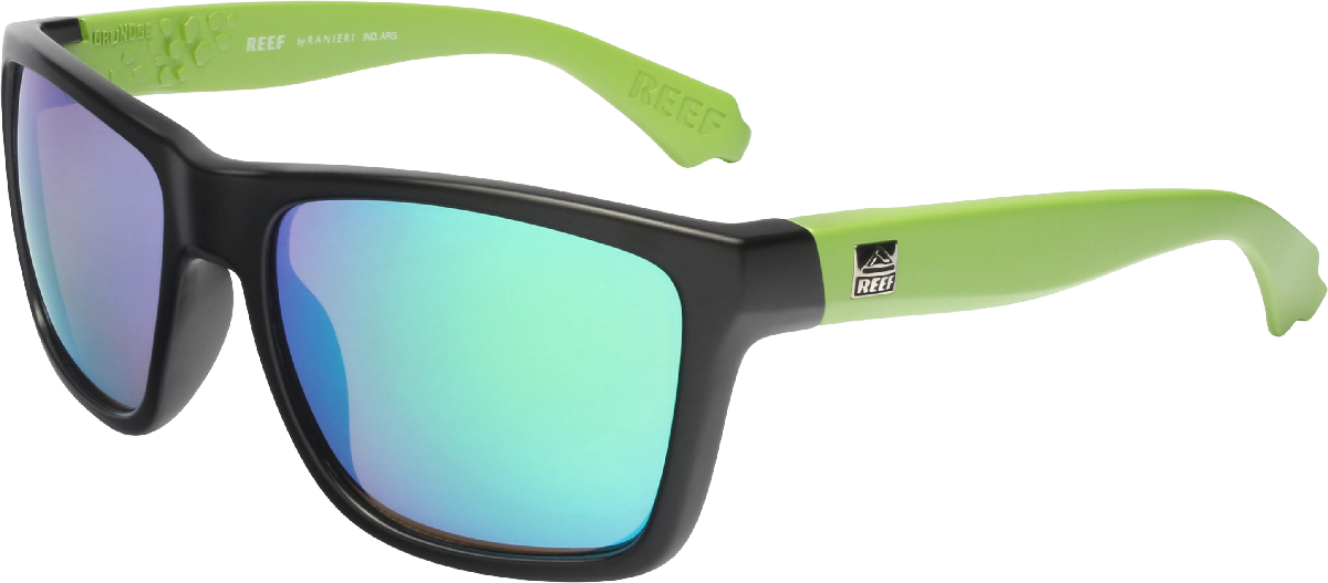 Reef Grundge Espejado Verde (1200x527), Png Download