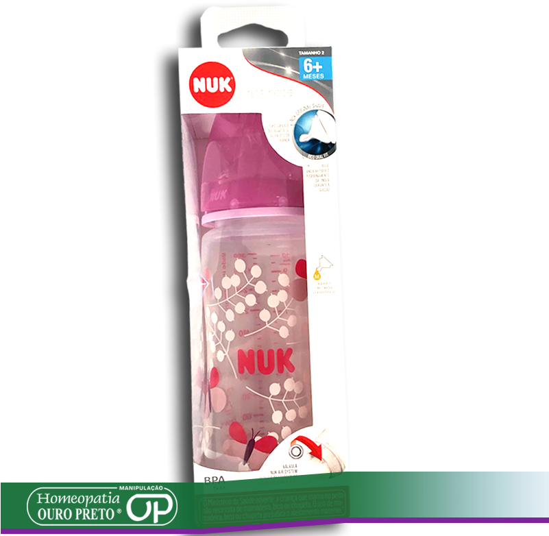 Mamadeira Nuk Pa7058-2g Fc Trend Girls 300ml S2 (800x800), Png Download