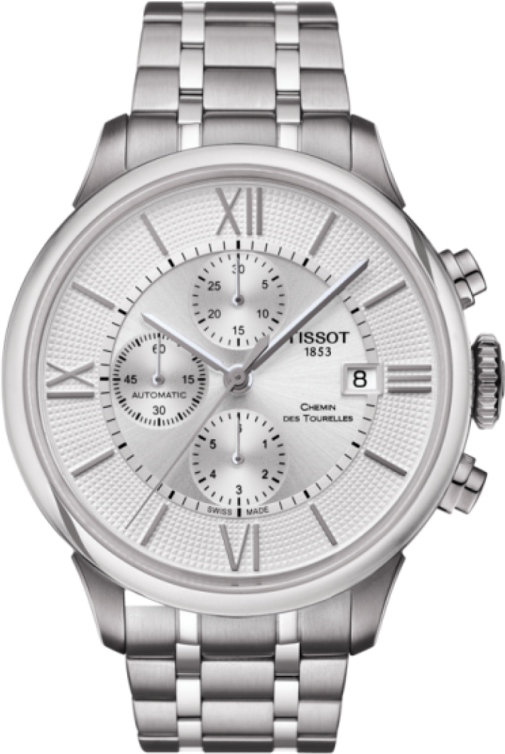 Chemin Des Tourelles Automatic Chronograph (1200x1200), Png Download