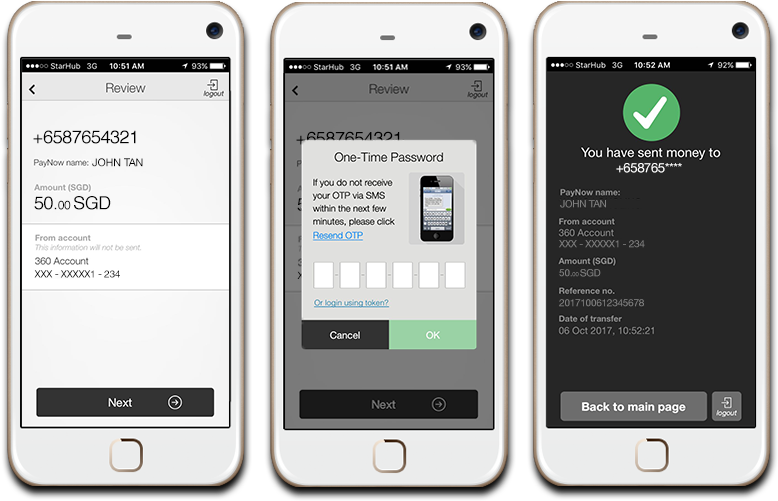 Your Users Don't Need To Have An Ocbc Account In Order (820x520), Png Download