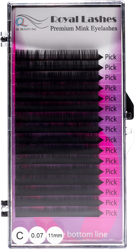 Royal Lashes Premium Mink C (498x891), Png Download