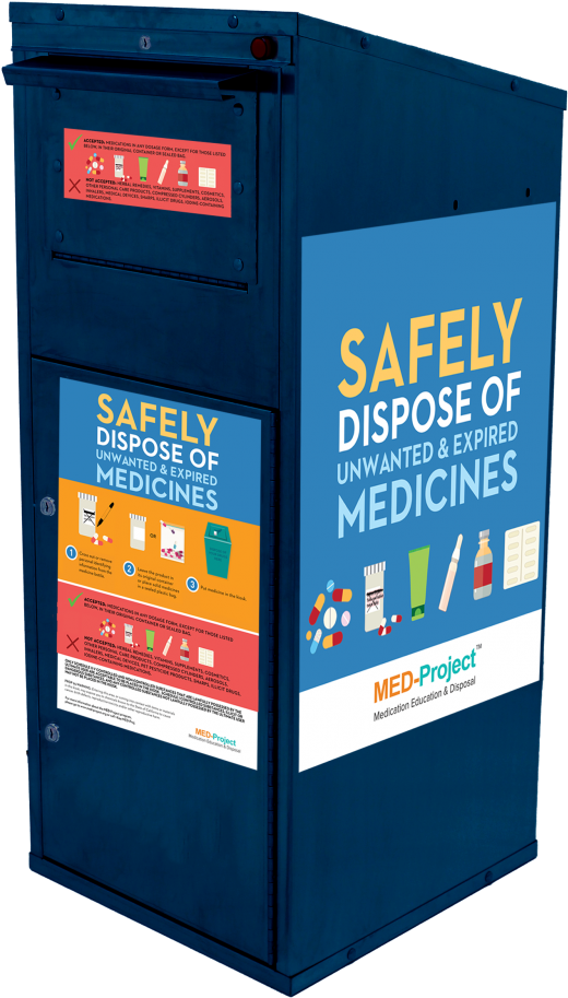 San Mateo County Now Has Over 50 Medicine Disposal (585x940), Png Download