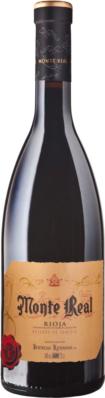Botella De Vino Monte Real Reserva De La Familia (1153x1705), Png Download