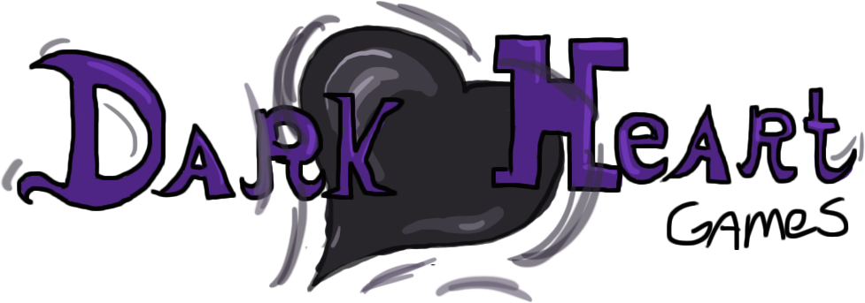 Dark Heart Games (977x343), Png Download
